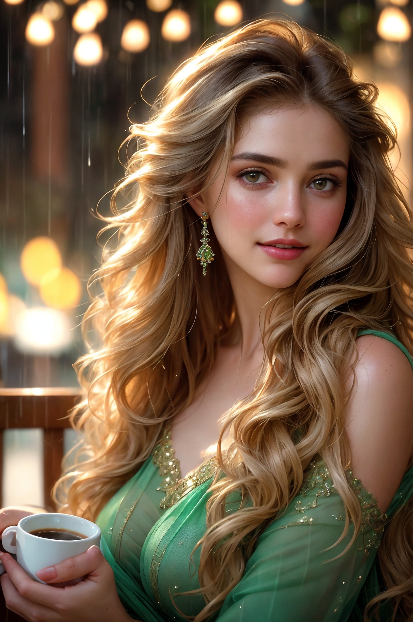 closeup face,  stunningly beautiful (((extremely innocent face ))),  wild hair on Tensor.Art