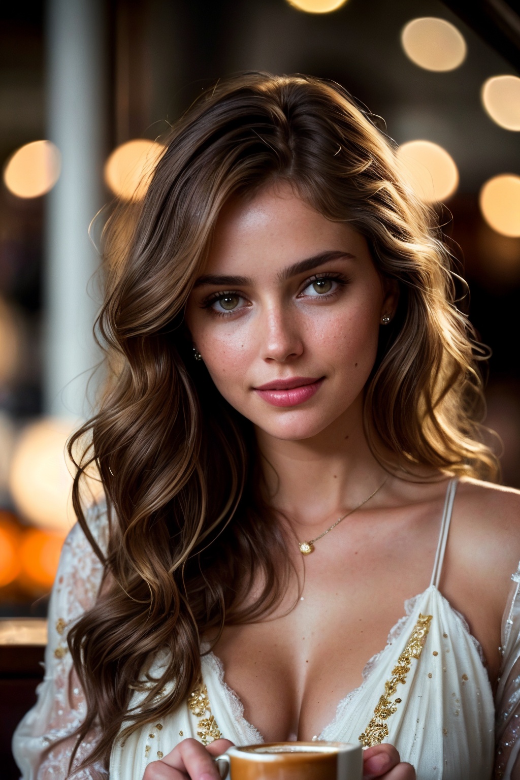 closeup face,  stunningly beautiful (((extremely innocent face ))),  wild hair on Tensor.Art