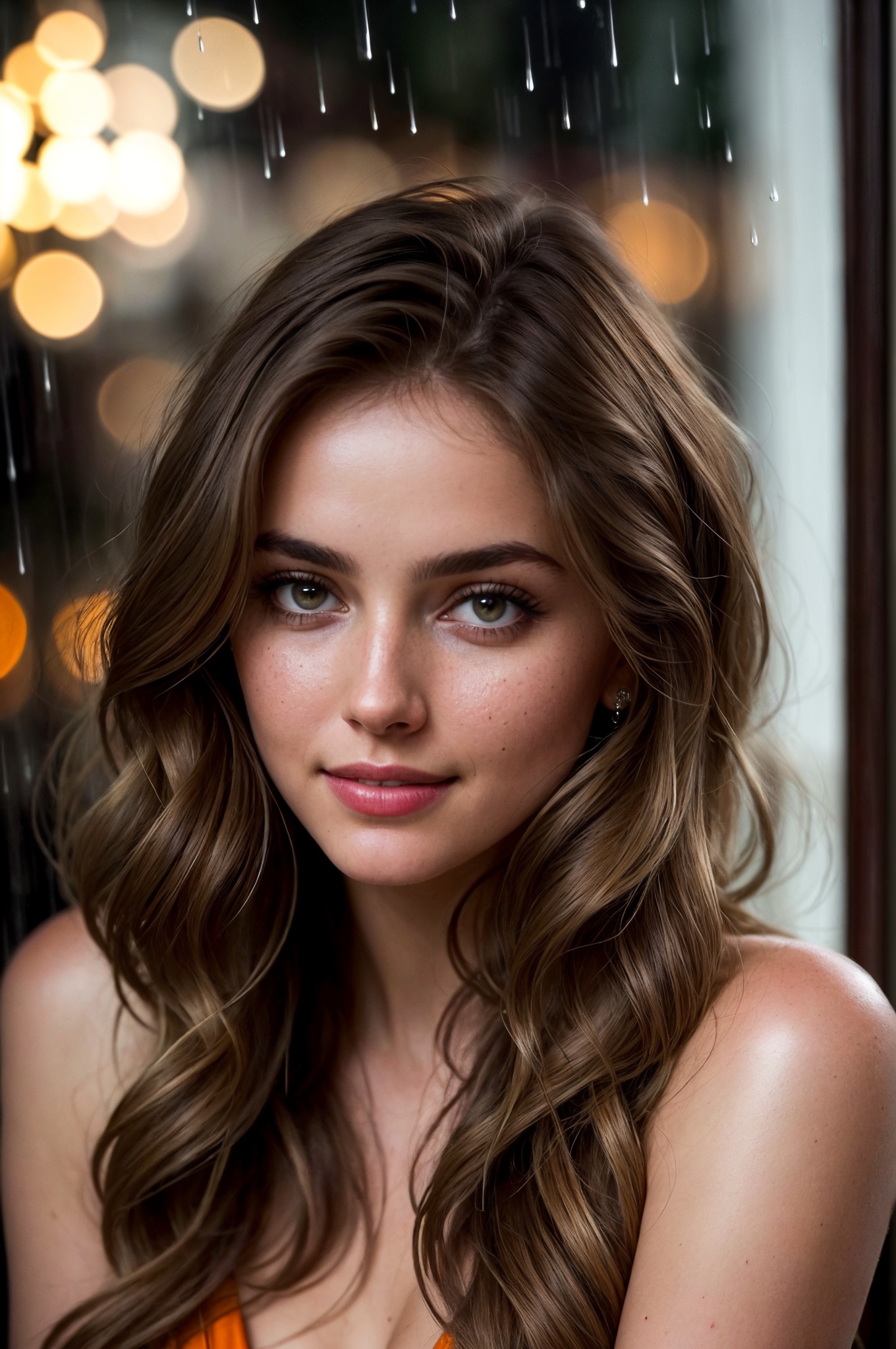 closeup face,  stunningly beautiful (((extremely innocent face ))),  wild hair on Tensor.Art