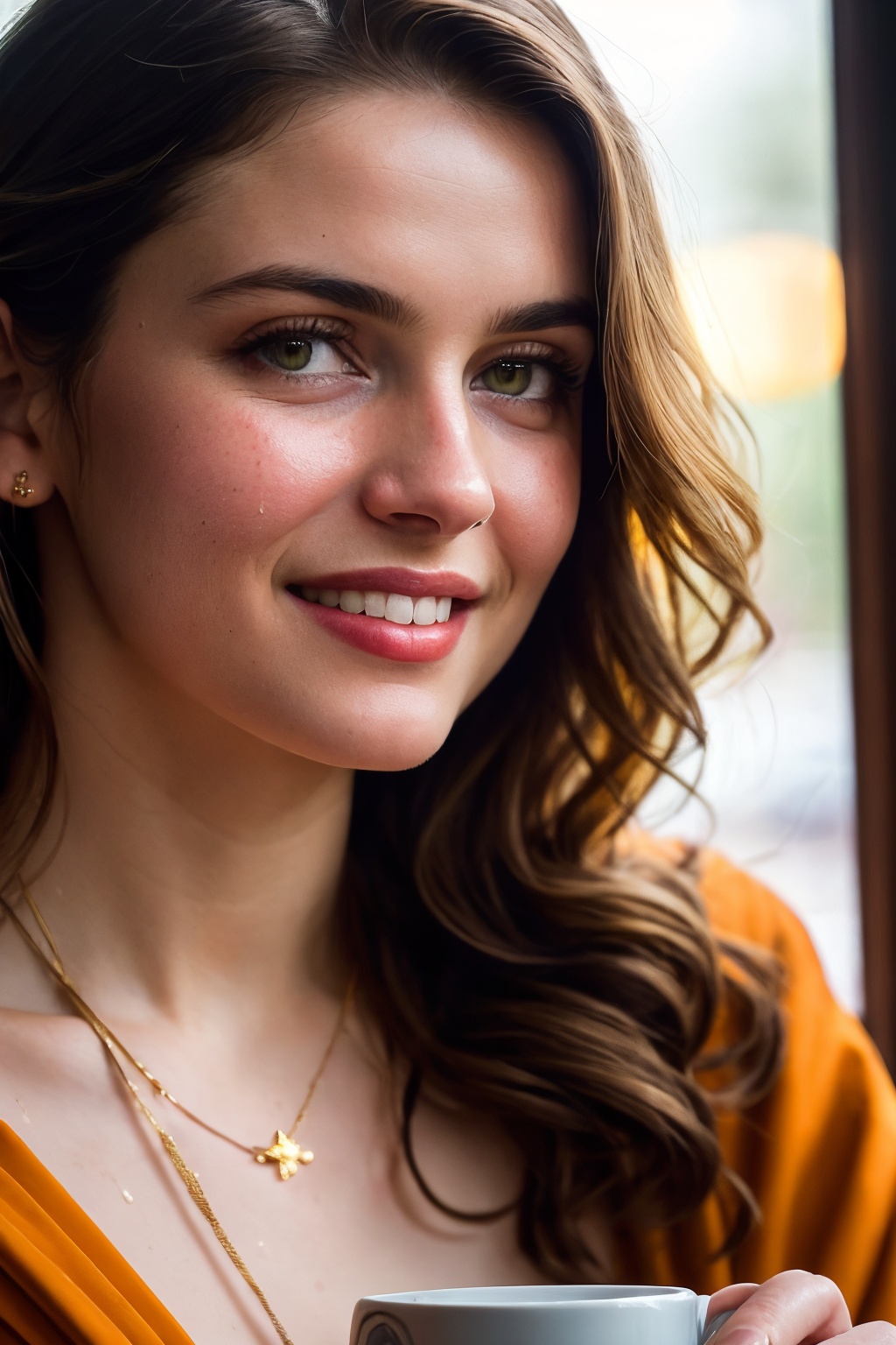 closeup face,  stunningly beautiful (((extremely innocent face ))),  wild hair on Tensor.Art