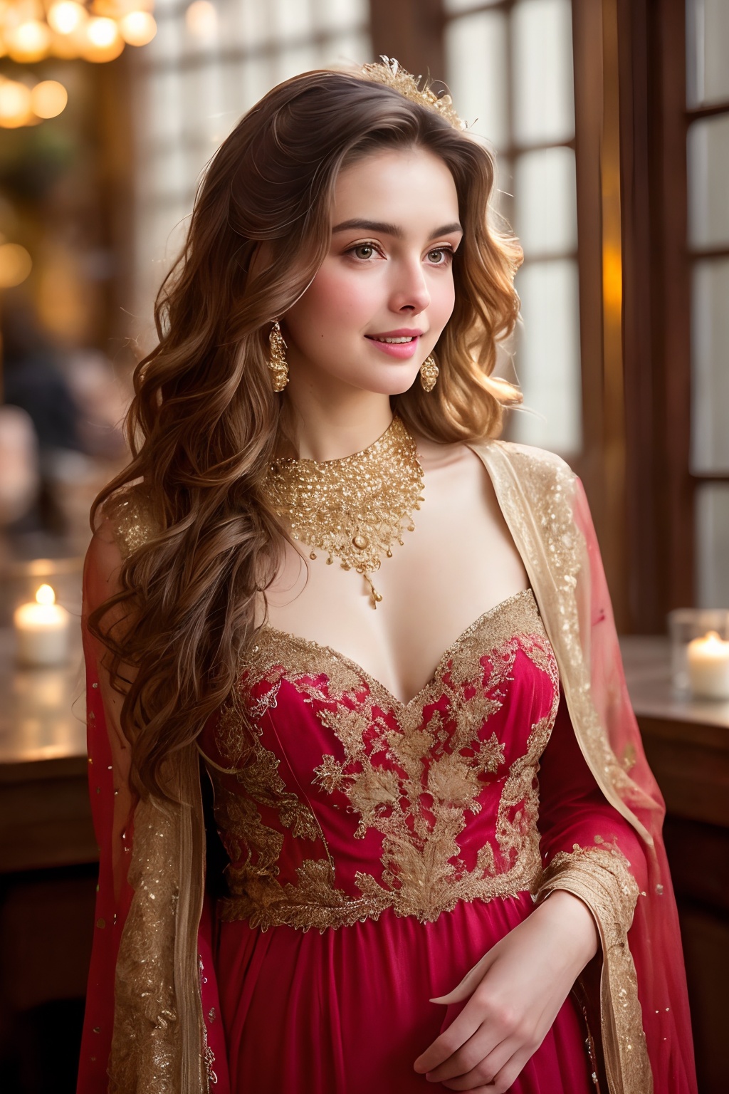 )),  stunningly beautiful (((extremely innocent face ))),  wild hair on Tensor.Art
