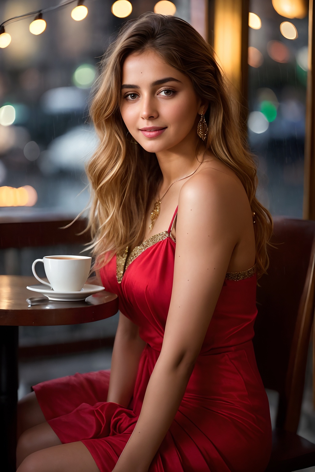 )),  stunningly beautiful "bollywood" (((extremely innocent face ))),  wild hair on Tensor.Art
