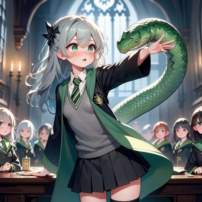 (((masterpiece))),  (((best quality))),  (((serpent))) on Tensor.Art