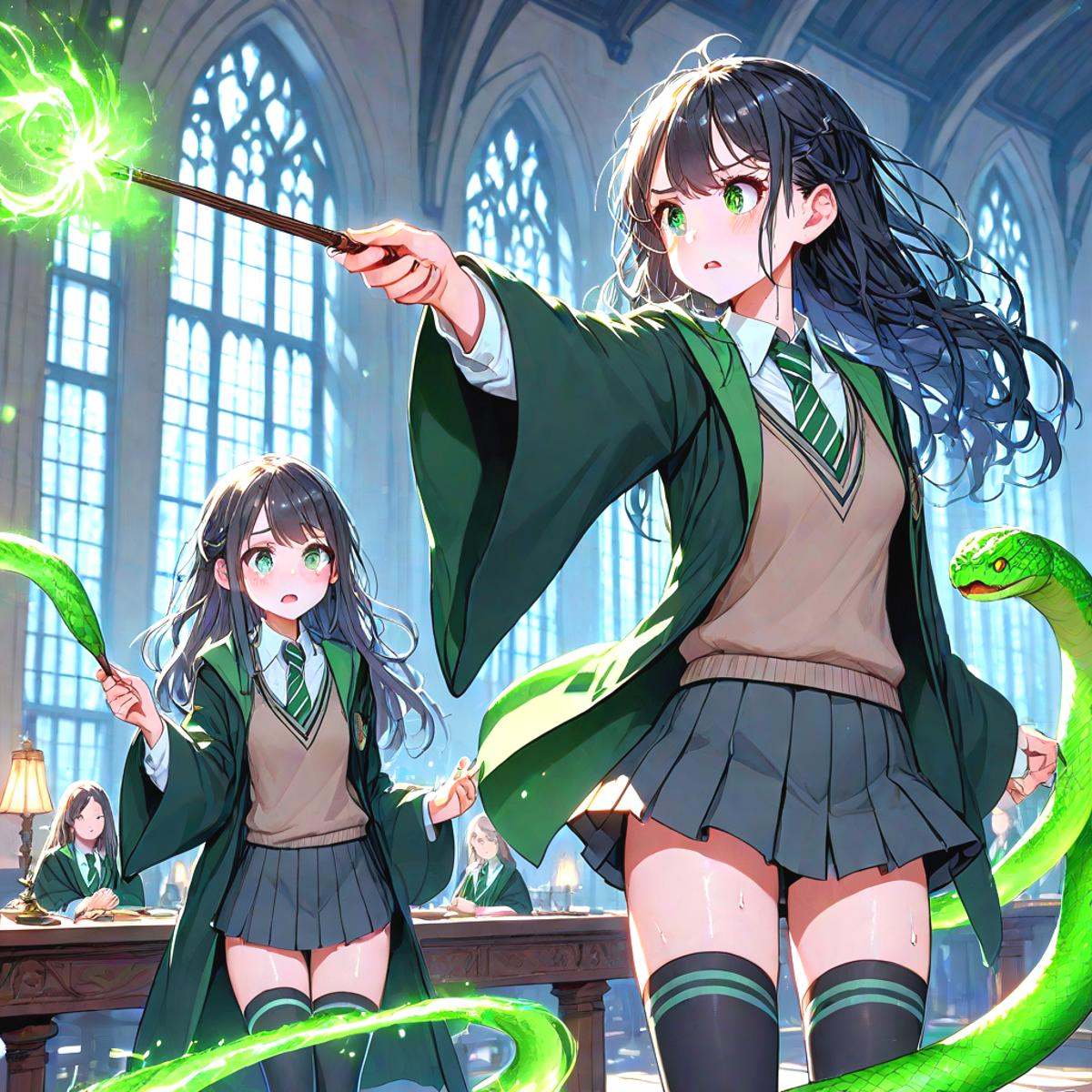 score_9,  score_8_up,  2girls on Tensor.Art