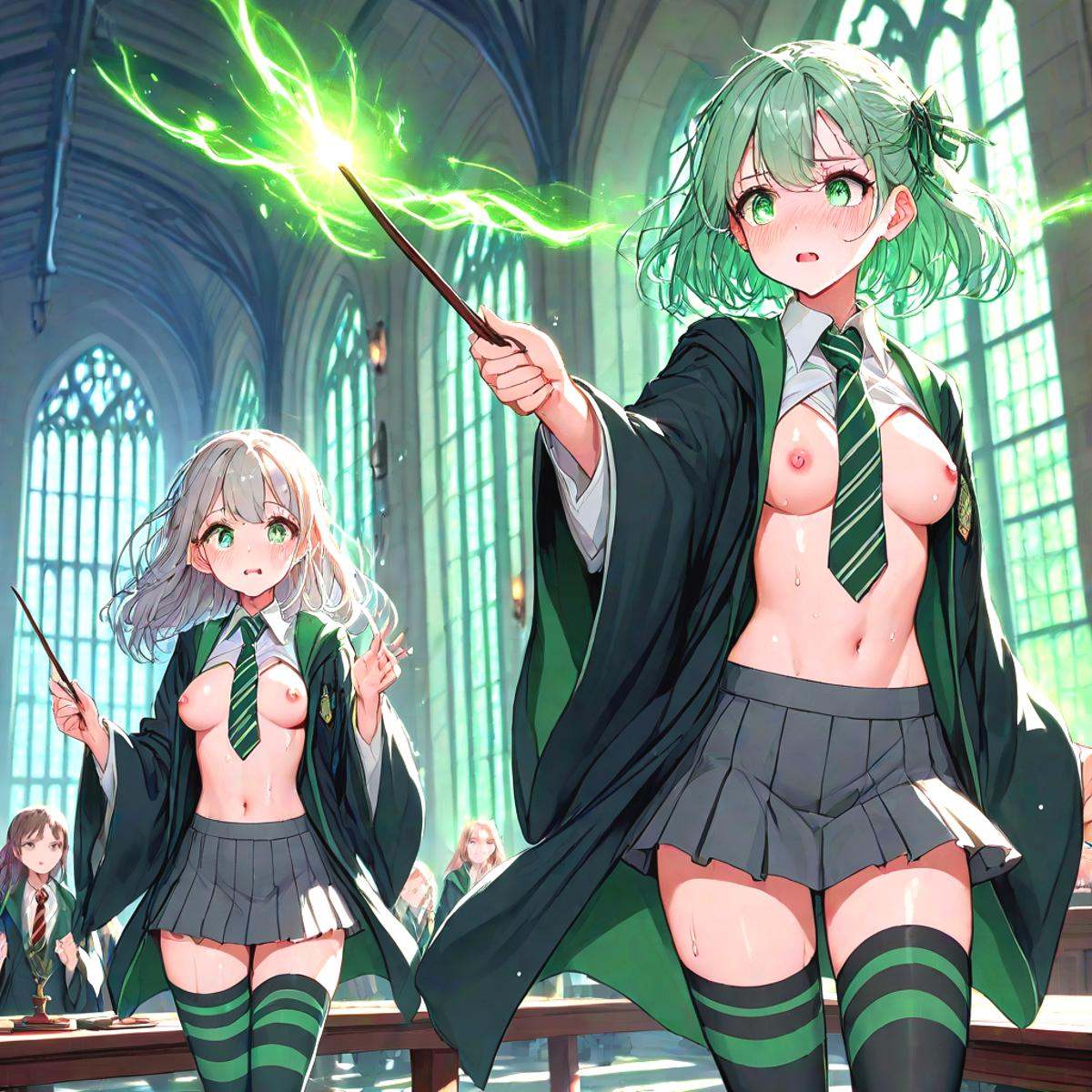 score_9,  score_8_up,  2girls on Tensor.Art
