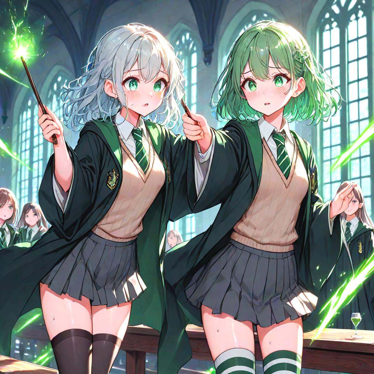 score_9,  score_8_up,  2girls on Tensor.Art