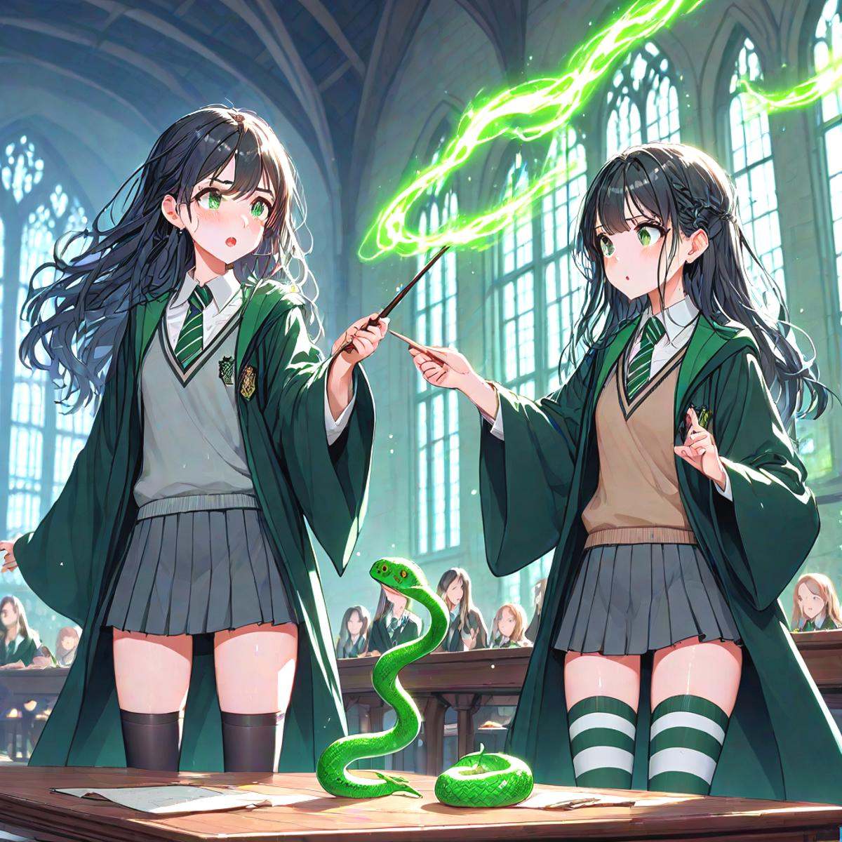 score_9,  score_8_up,  2girls on Tensor.Art