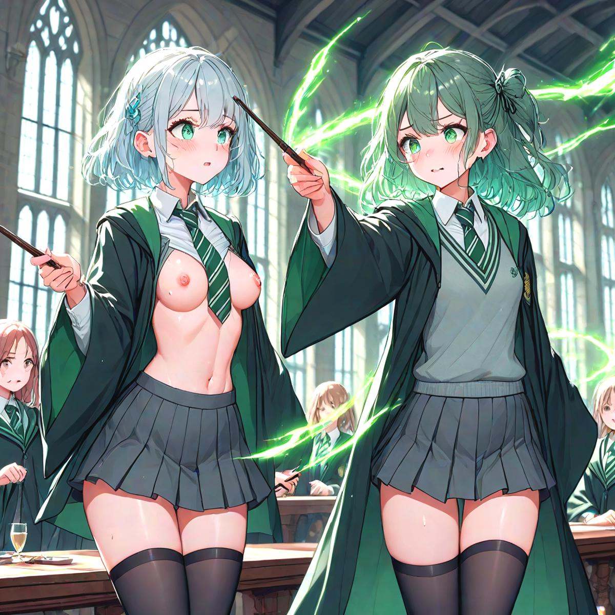 score_9,  score_8_up,  2girls on Tensor.Art