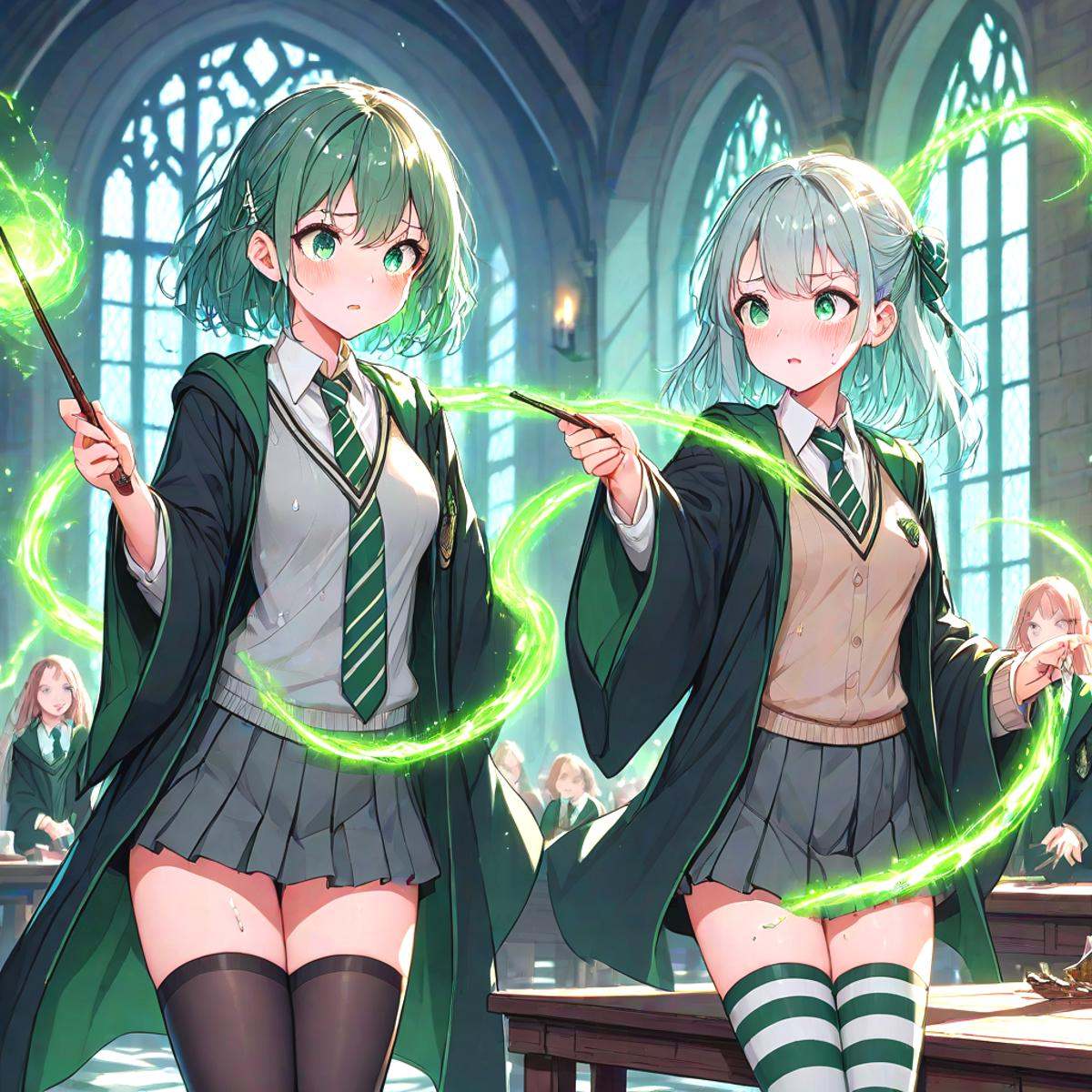 score_9,  score_8_up,  2girls on Tensor.Art