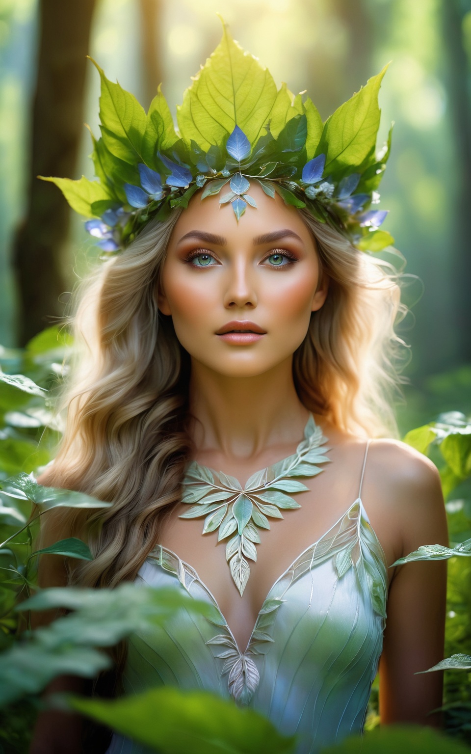 ultra-detailed,  ,  nature goddess on Tensor.Art