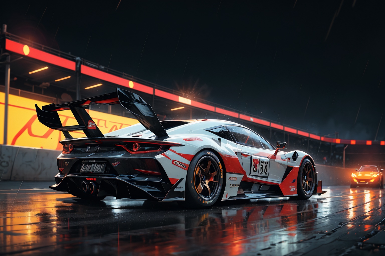 digital rendered,  hypercar,  modified car on Tensor.Art