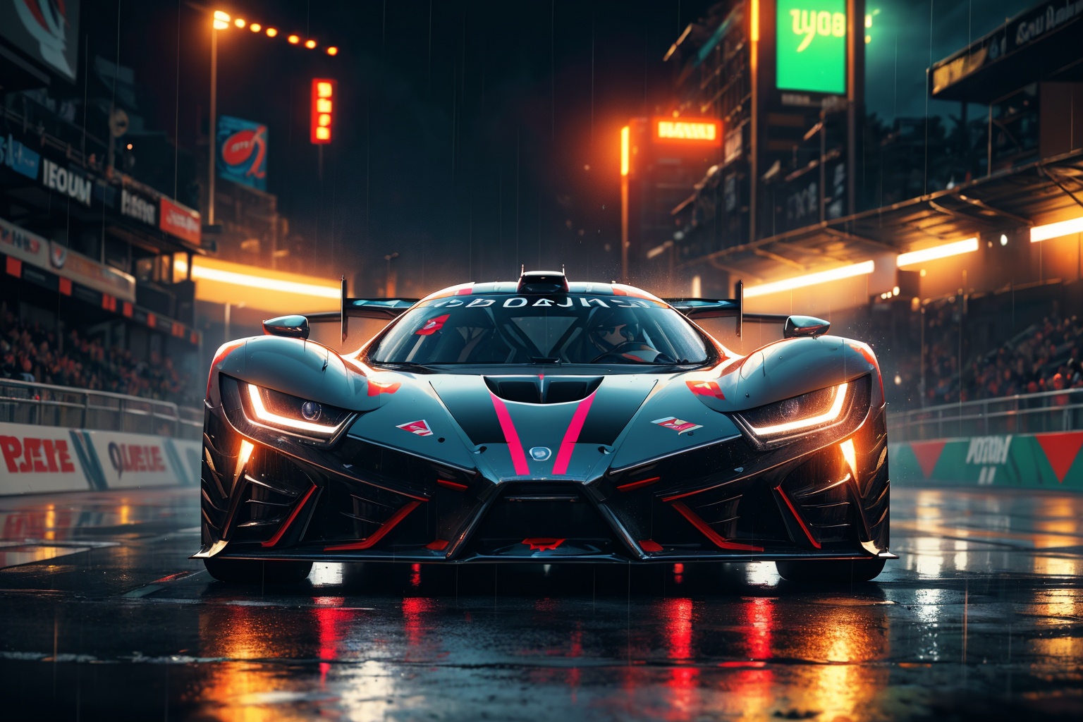 digital rendered,  hypercar,  modified car on Tensor.Art