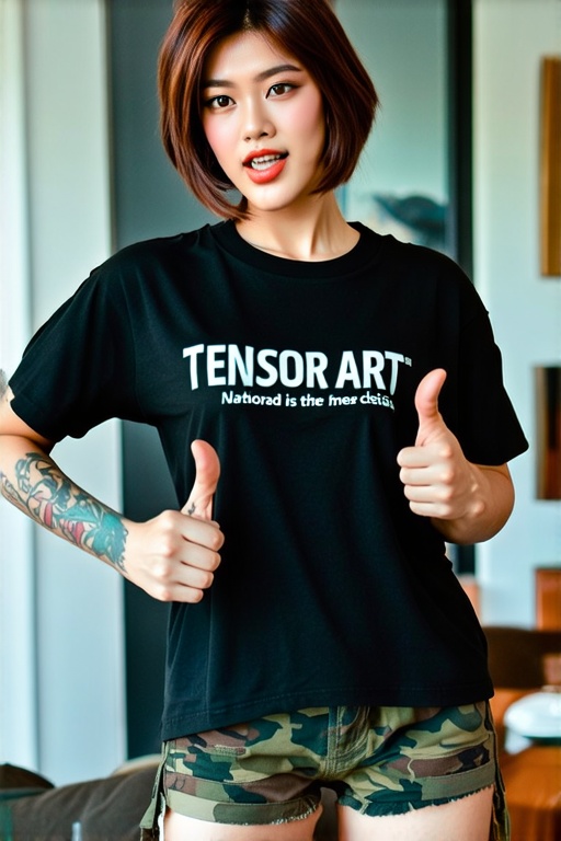A National Geographic-style photography showcases detailed character of a beauty woman,  Her name Ayu Kirei Mooi,  she is...
