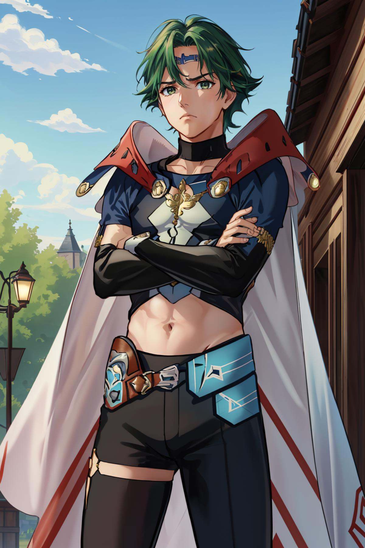 best quality,  1boy,  cowboy shot on Tensor.Art