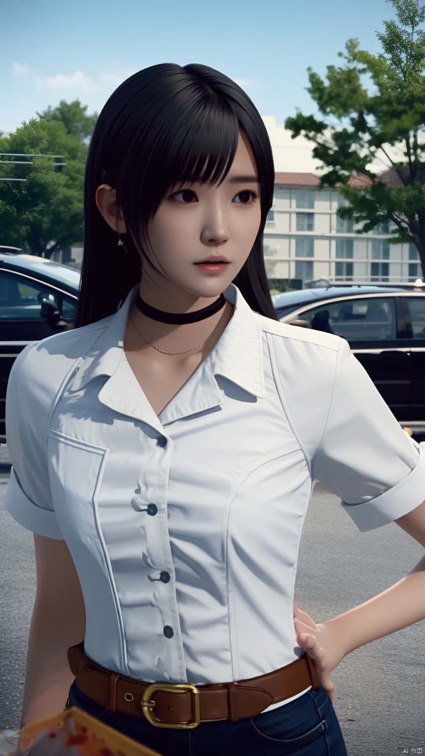 cxshenyu, 1girl, solo, cowboy shot, realistic,masterpiece,best quality