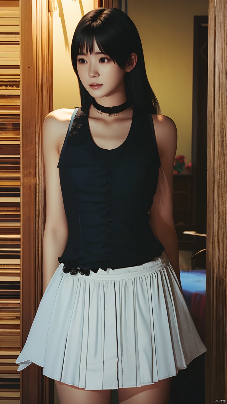 cxshenyu, 1girl, solo, cowboy shot, realistic,masterpiece,best quality