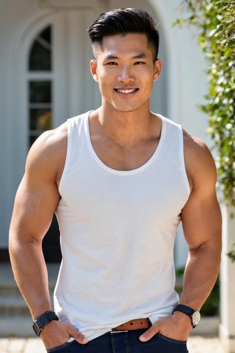 Name: Adam Gender : Male Age: 27 Zodiac: Cancer Ethnic: Indonesian-half Chinese and Dutch Height: 165 cm Weight: 50 kg Pro...