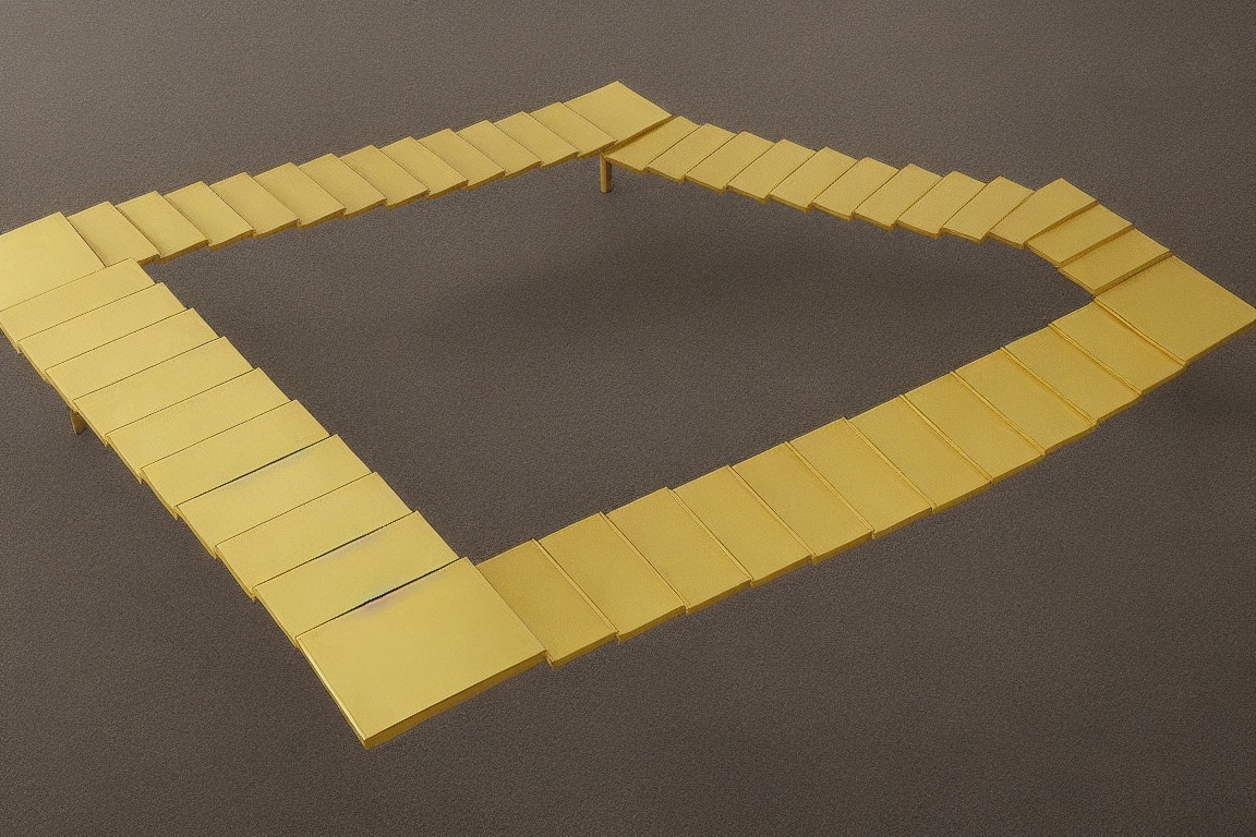 penrose_stairs,  infinite looping stairs,  impossible staircase on Tensor.Art