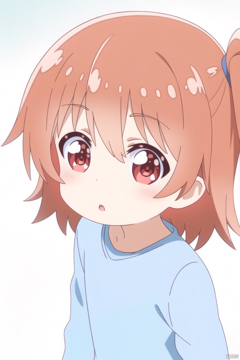masterpiece,best quality, highly detailed, upper body,Hinata,1girl,1loli,(child:1.1),solo,blush,hair,looking at viewer,white background,simple background,simple background,white background,hinata