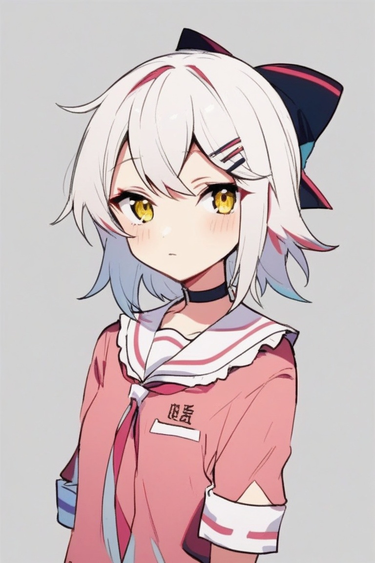 Digital,  girl,  white hair on Tensor.Art