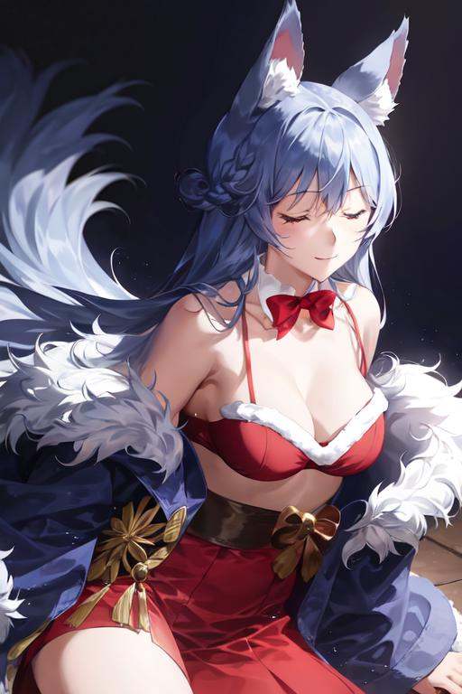 1girl,  animal_ears,  bow on Tensor.Art