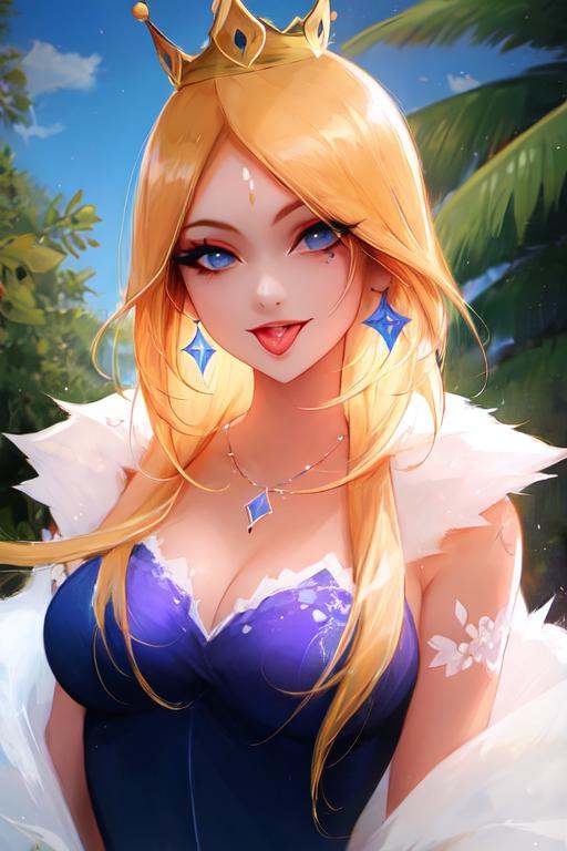 2girls,  blonde_hair,  crown on Tensor.Art
