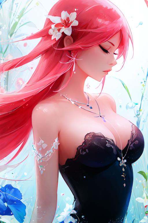 1girl,  air_bubble,  artist_name on Tensor.Art