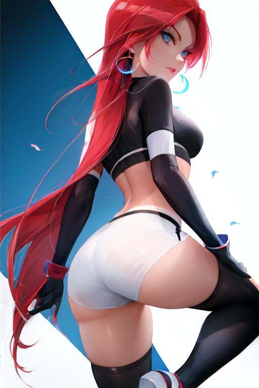 jessie\(pokemon\),  1girl,  jessie (pokemon) on Tensor.Art