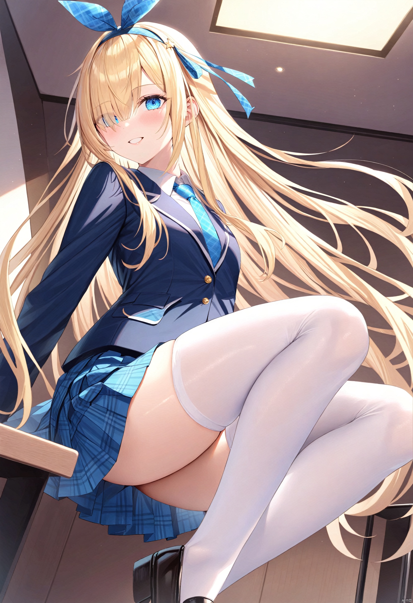 1girl,  long hair,  smile on Tensor.Art