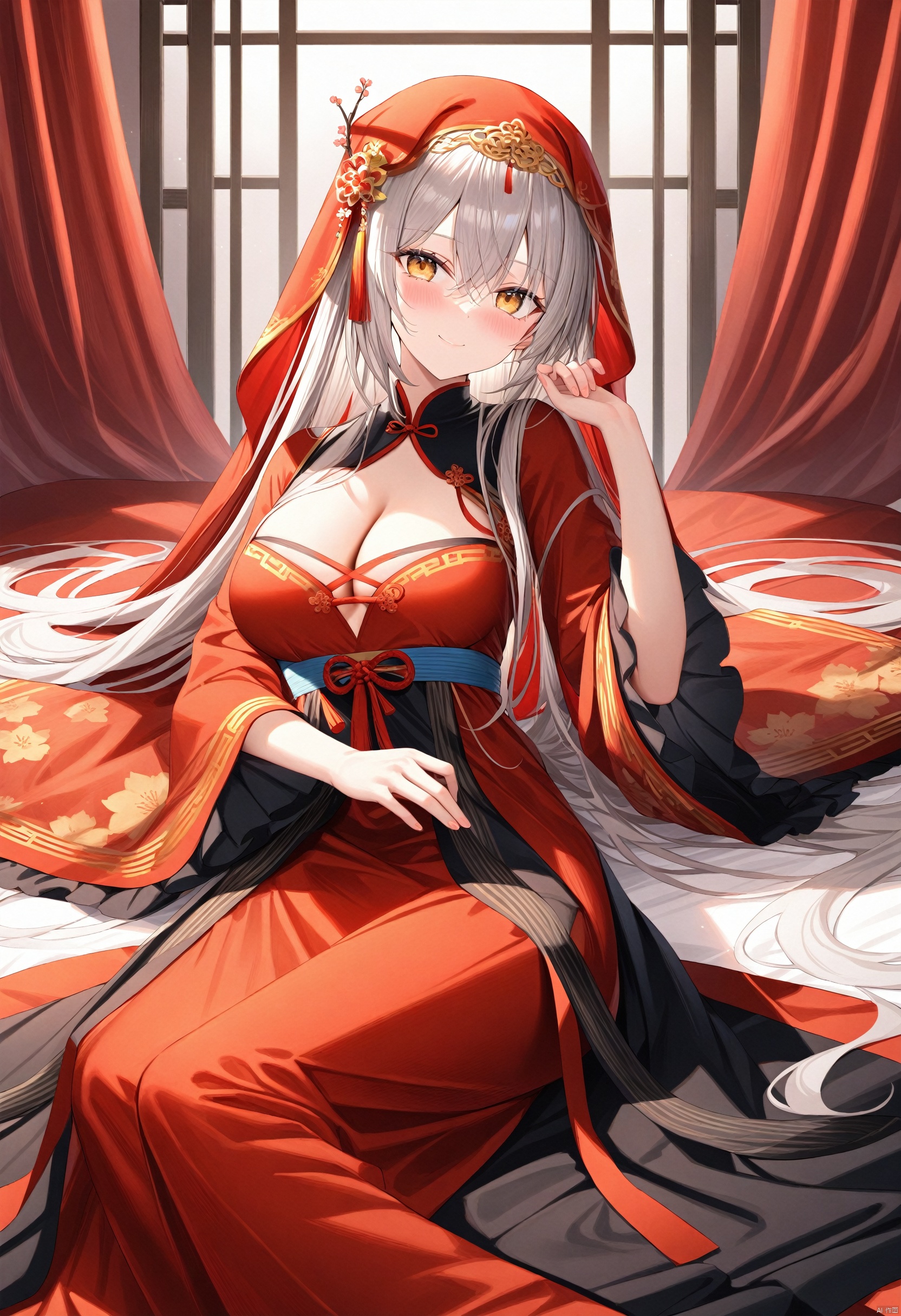 1girl,  solo,  long hair on Tensor.Art