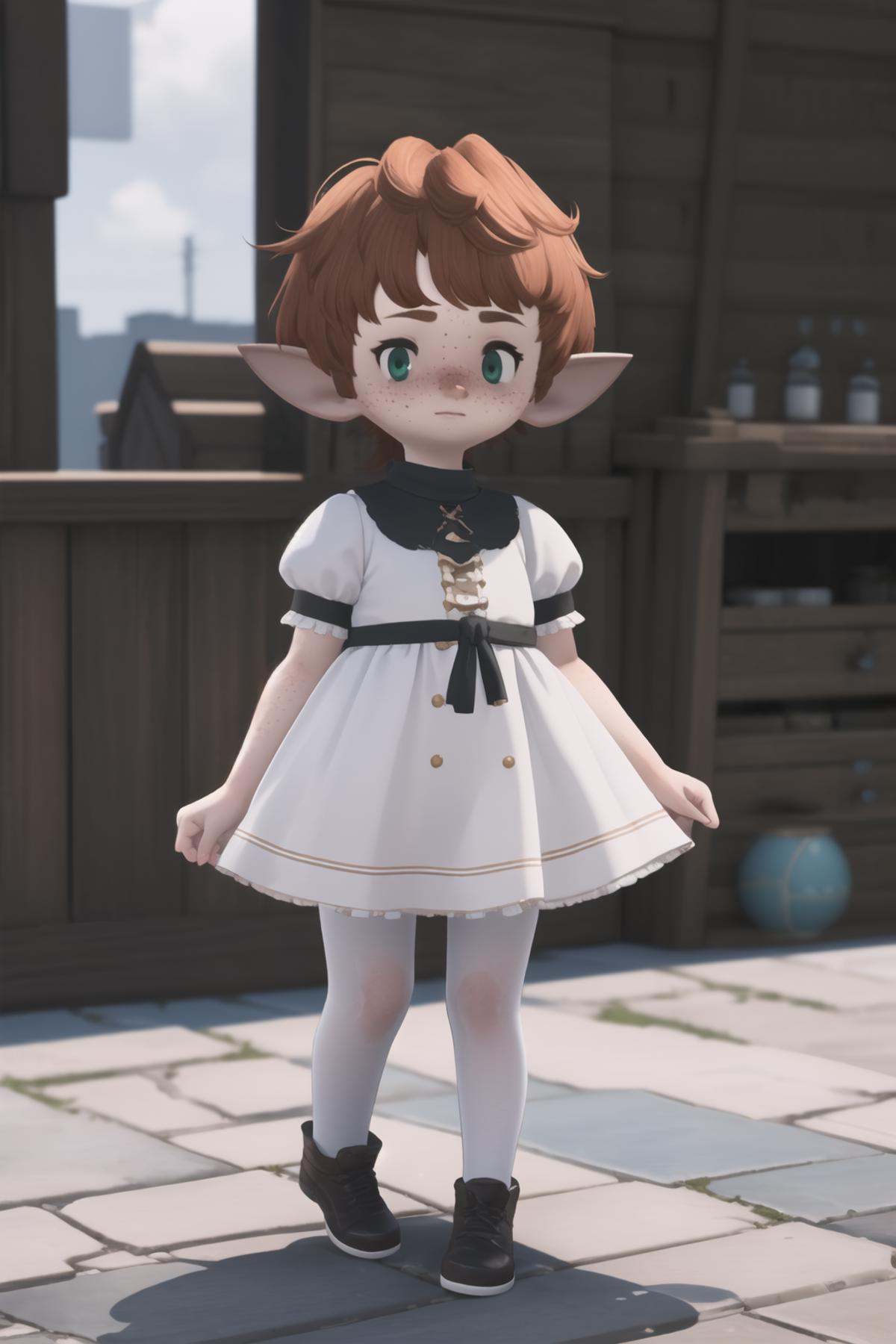 orenji,  1girl,  solo on Tensor.Art