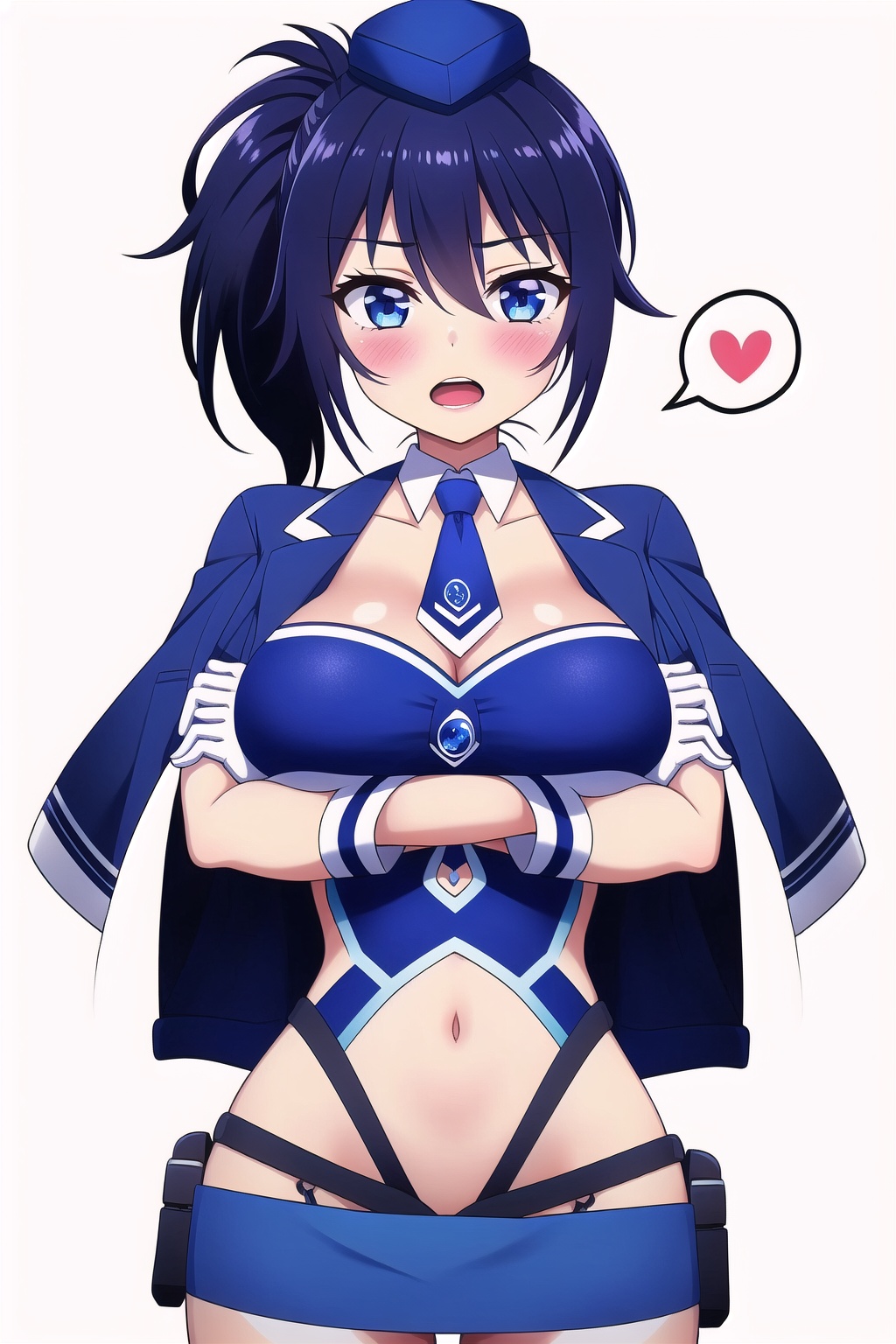 1girl,  solo,  breasts on Tensor.Art