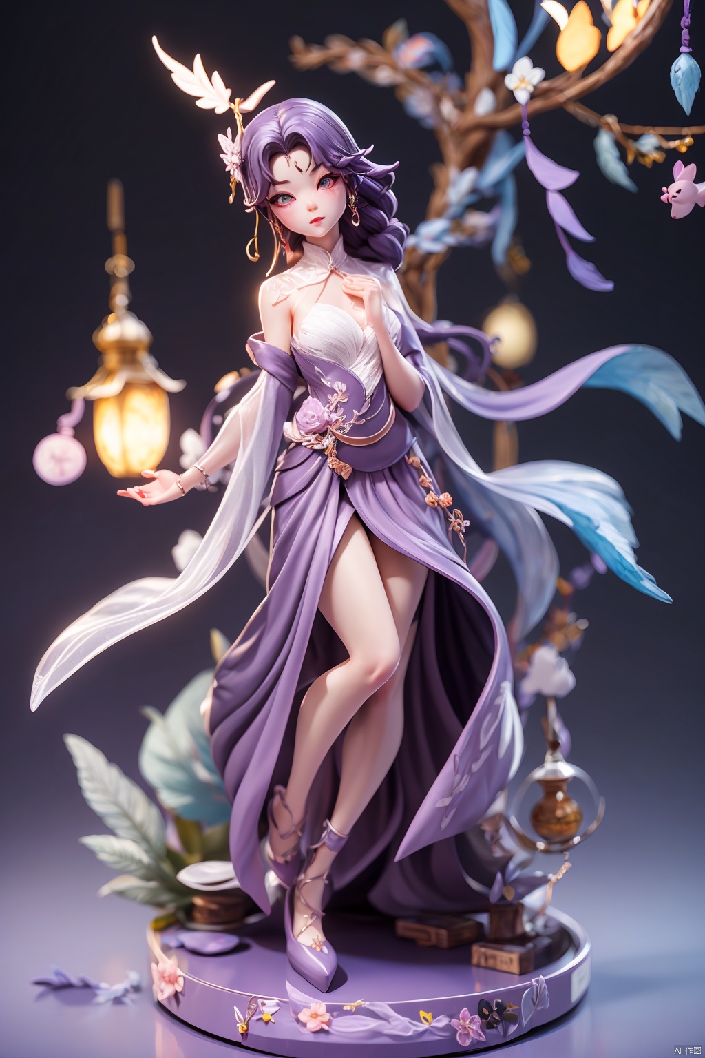 blind box style,  a girl,  blind box effect on Tensor.Art