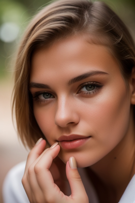 Beautiful Dutch woman,  18 years old,  slim on Tensor.Art
