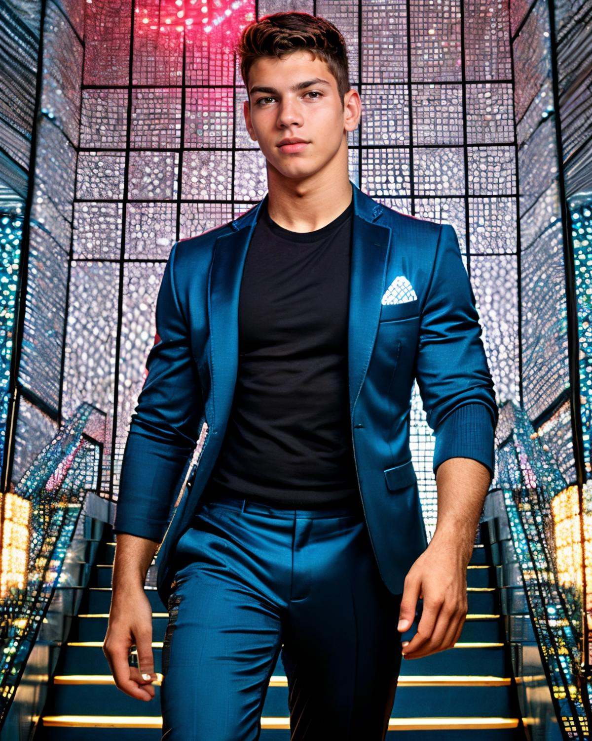8k HD RAW High resolution photo of bartcuban ,  young man,  sharp facial features on Tensor.Art