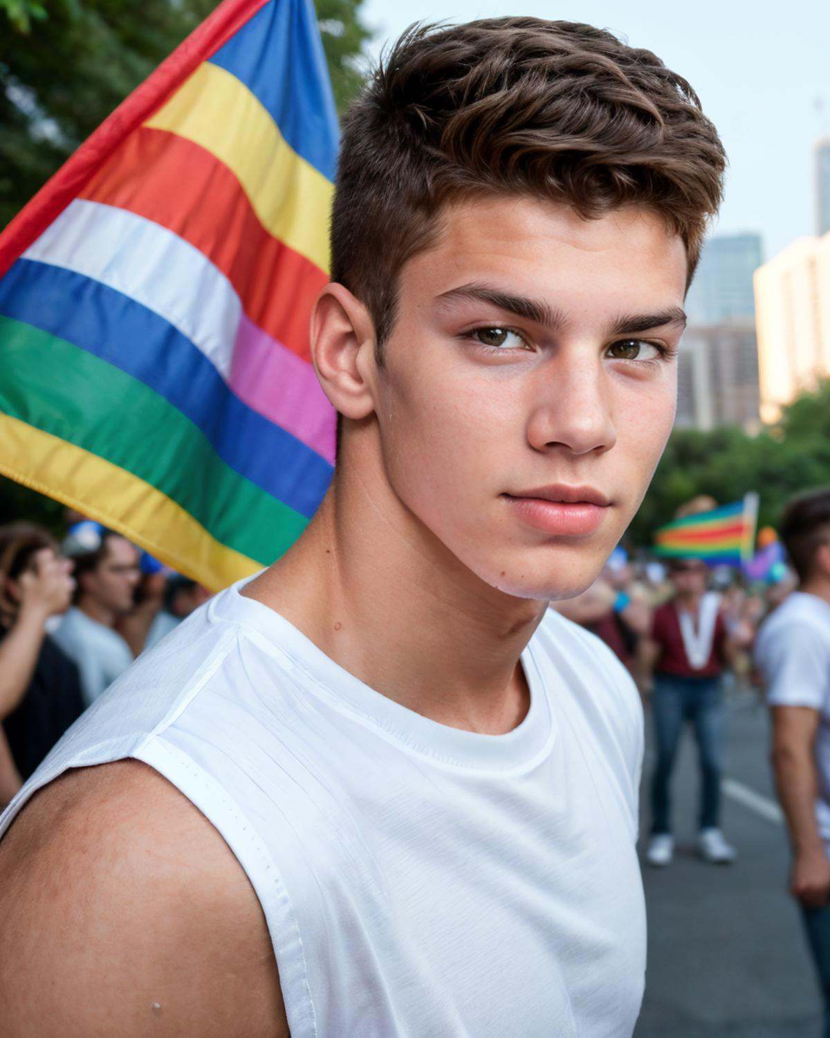 8k HD RAW High resolution photo of bartcuban ,  young man,  sharp facial features on Tensor.Art