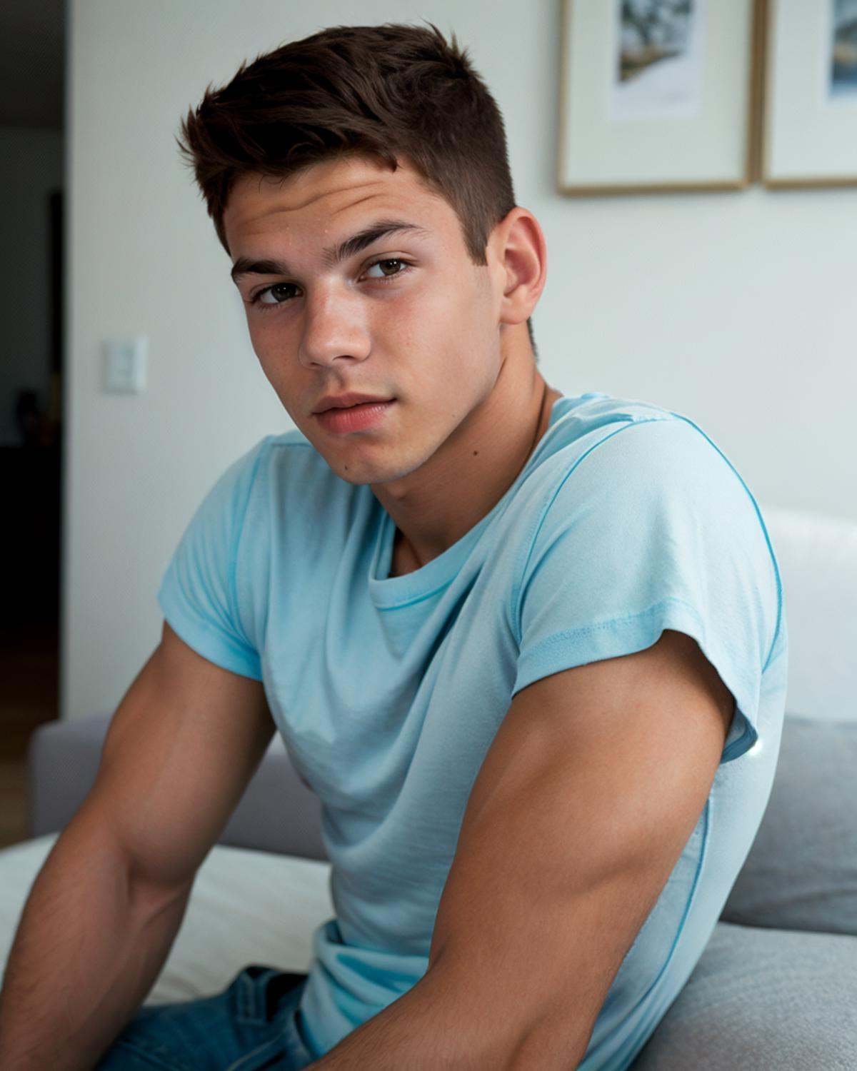 8k HD RAW High resolution photo of bartcuban young man,  best quality,  highly detailed on Tensor.Art