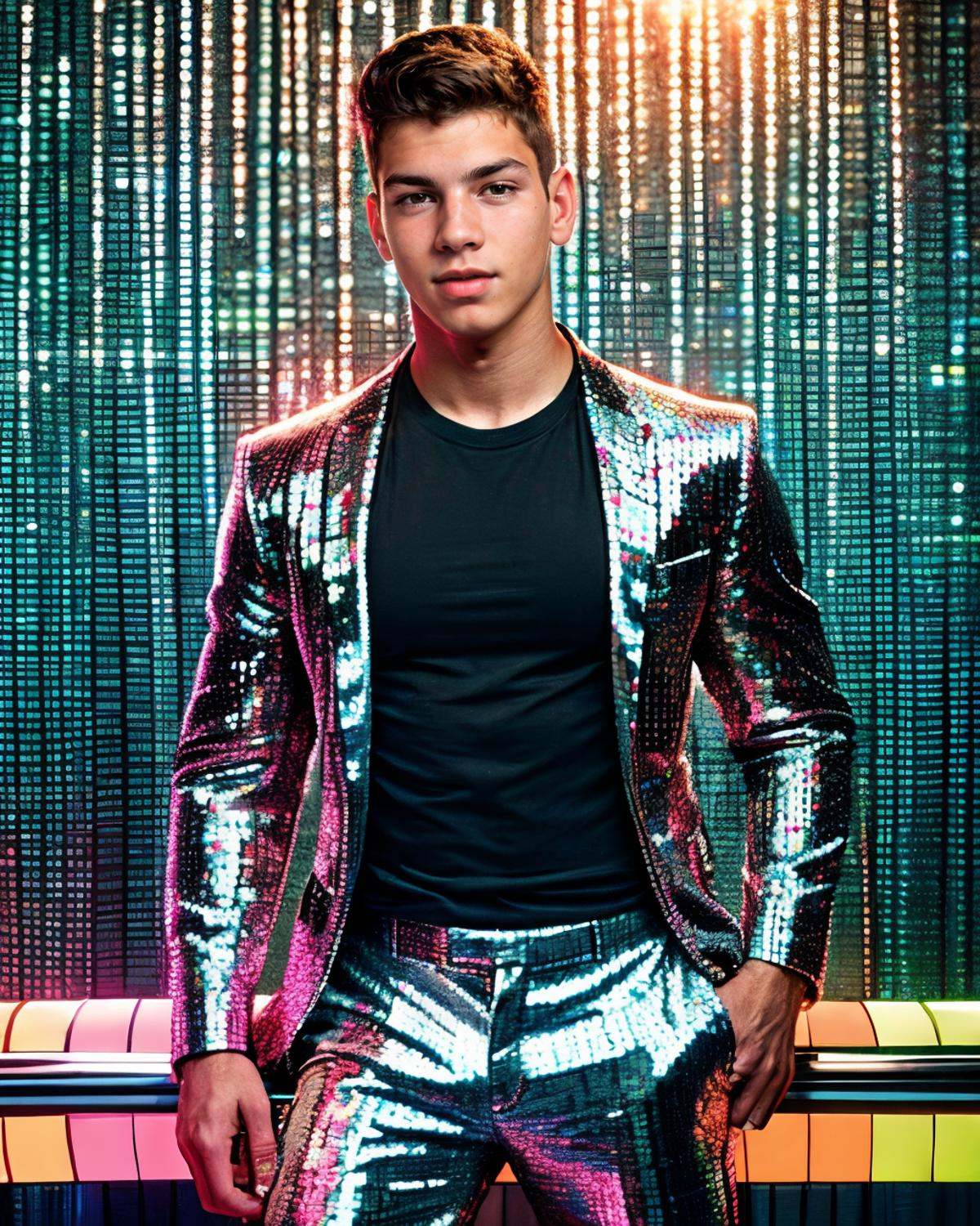 8k HD RAW High resolution photo of bartcuban ,  young man,  sharp facial features on Tensor.Art