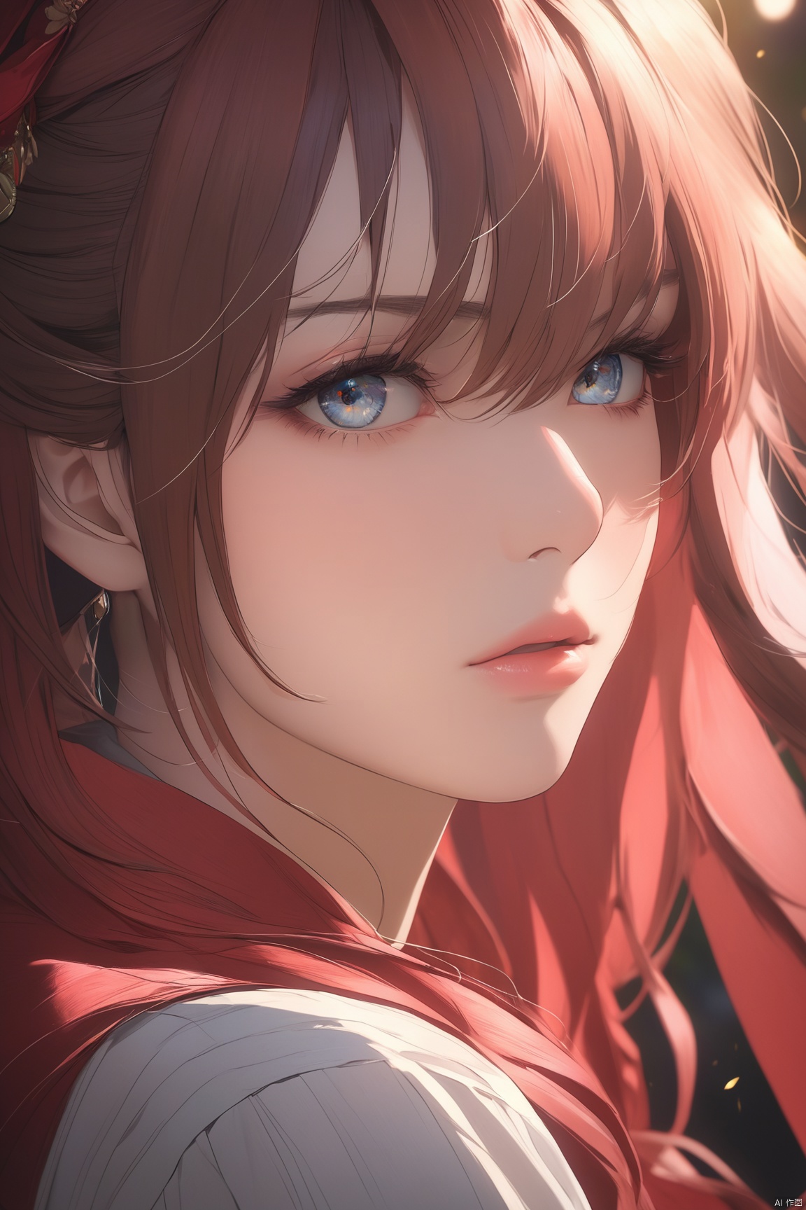 masterpiece, high quality, anime, anime character, trending on ArtStation, dramatic lighting, detailed eyes, anime style, trending, best quality, real, super detailed, 4k, 8k, close-up, portrait, dramatic, trending on ArtStation, anime genre, detailed hair, detailed clothing, realistic, realistic skin texture, vibrant colors,