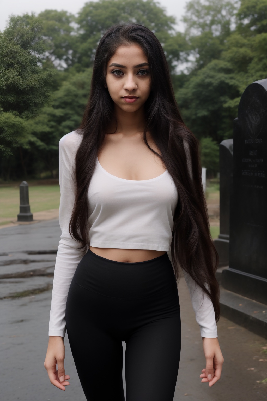 18 year old girl,  her name is Diana,  seducing on Tensor.Art