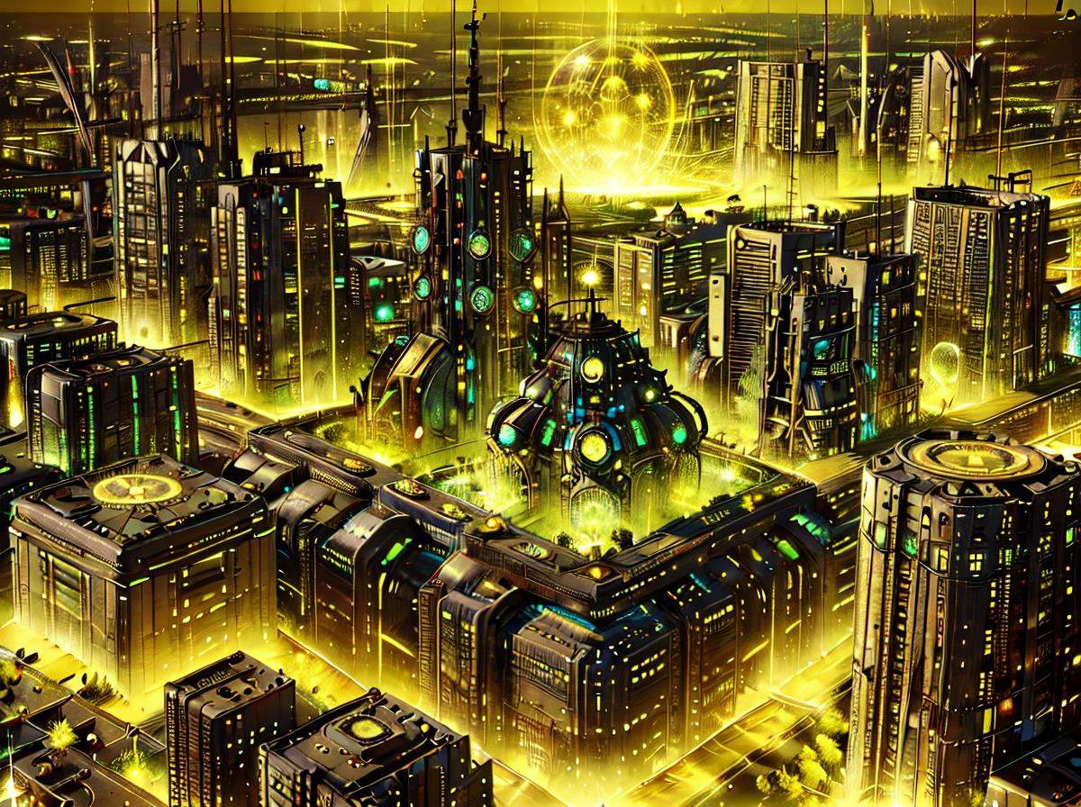 nuclearhazard,  landscape ,  city by Jhonny09 on Tensor.Art