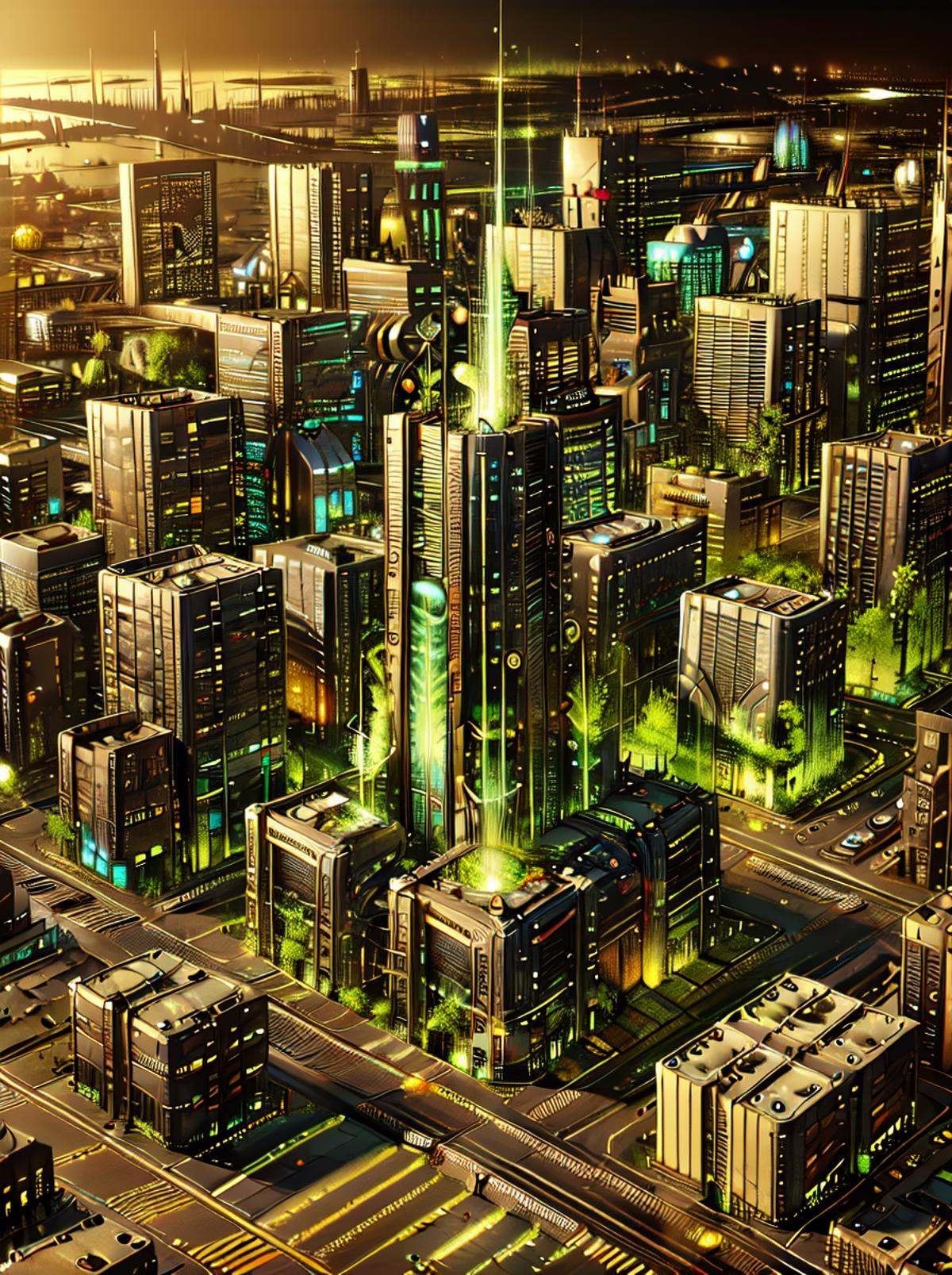 nuclearhazard,  city,  city scape by Jhonny09 on Tensor.Art