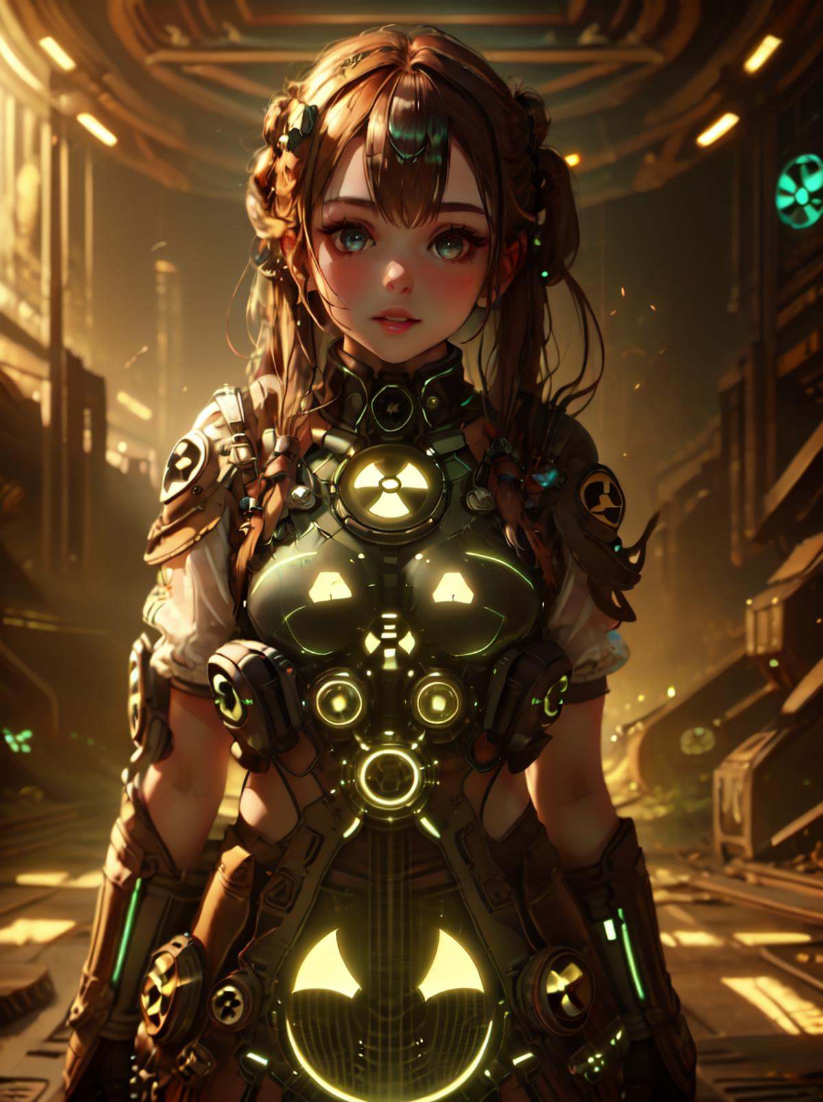 nuclearhazard,  1girl,  transparent clothing by Jhonny09 on Tensor.Art