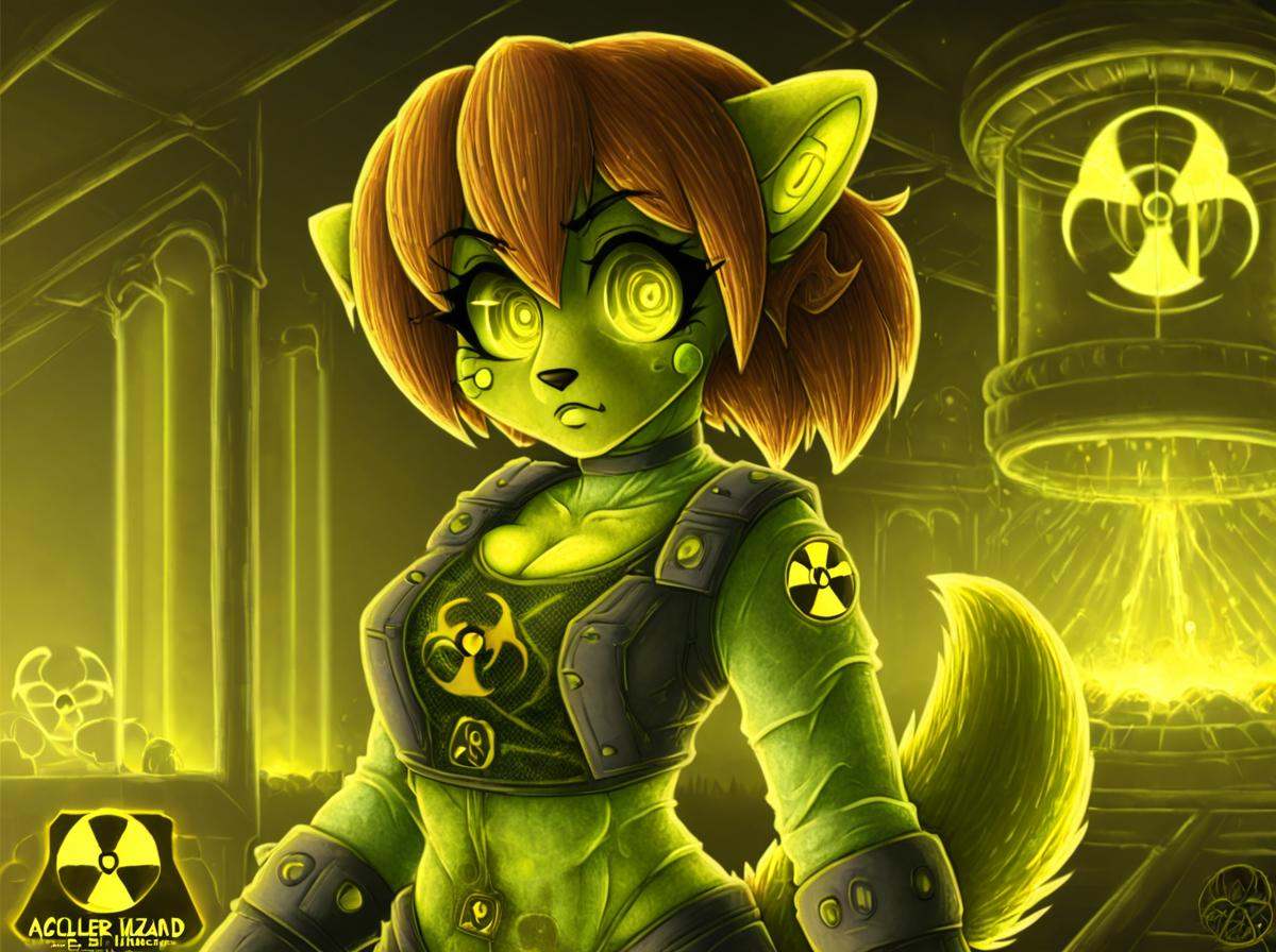 nuclearhazard,  1girl,  furry by Jhonny09 on Tensor.Art