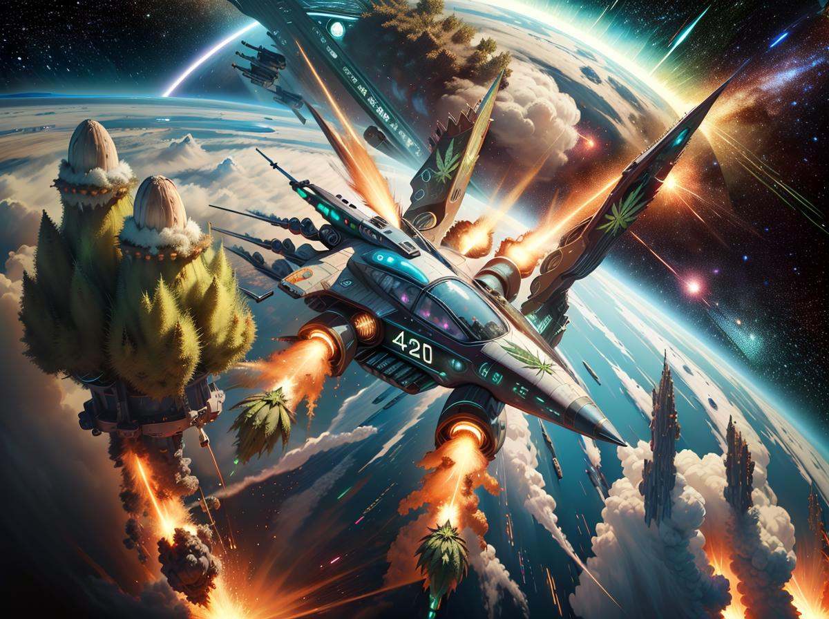 masterpiece,  high resolution,  420futurism on Tensor.Art