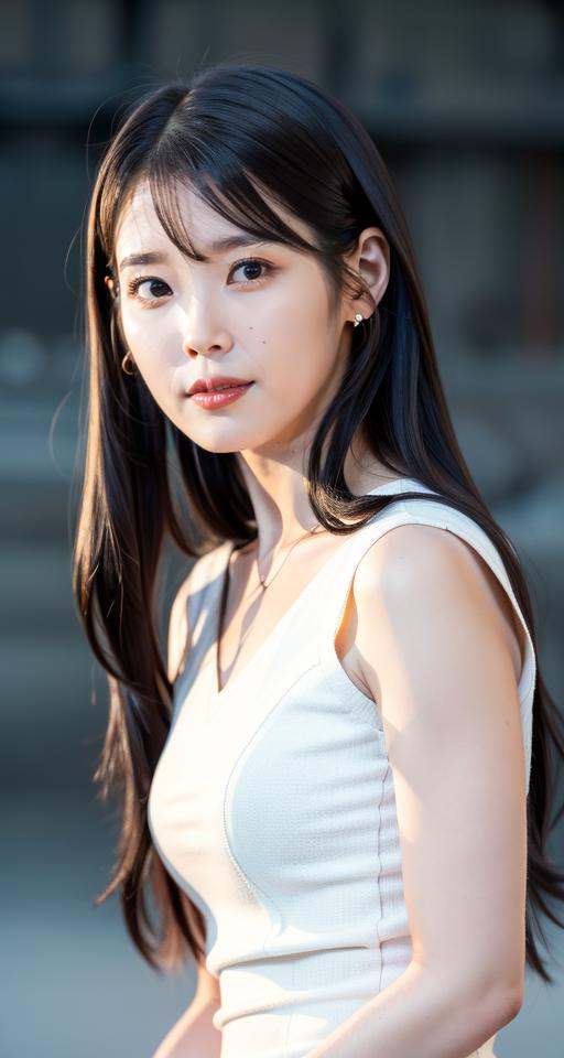 B_IU 1girl,  Perfect Hands,  Best quality on Tensor.Art
