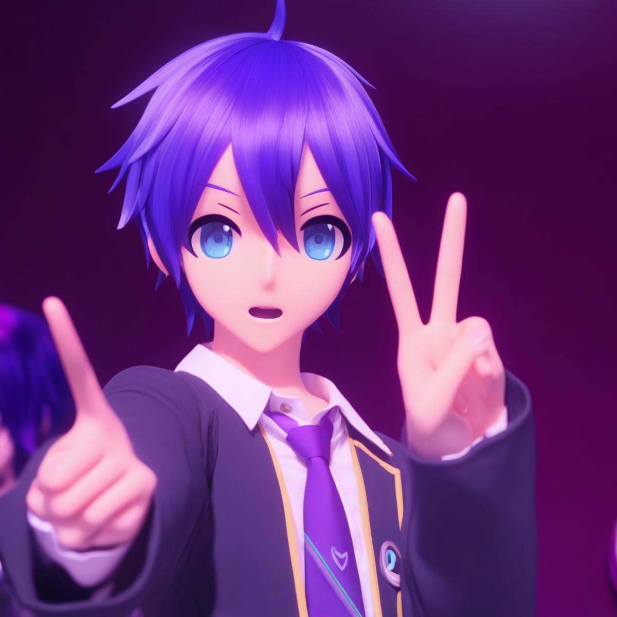 Vocaloid,  Project Diva game,  anime game on Tensor.Art