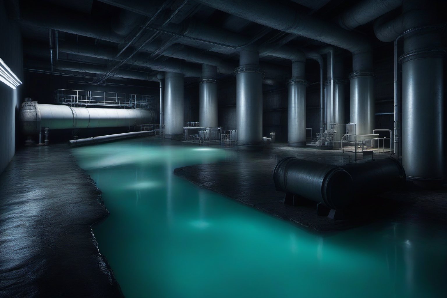 technical basement,  indoors,  no humans by LactoHarem on Tensor.Art