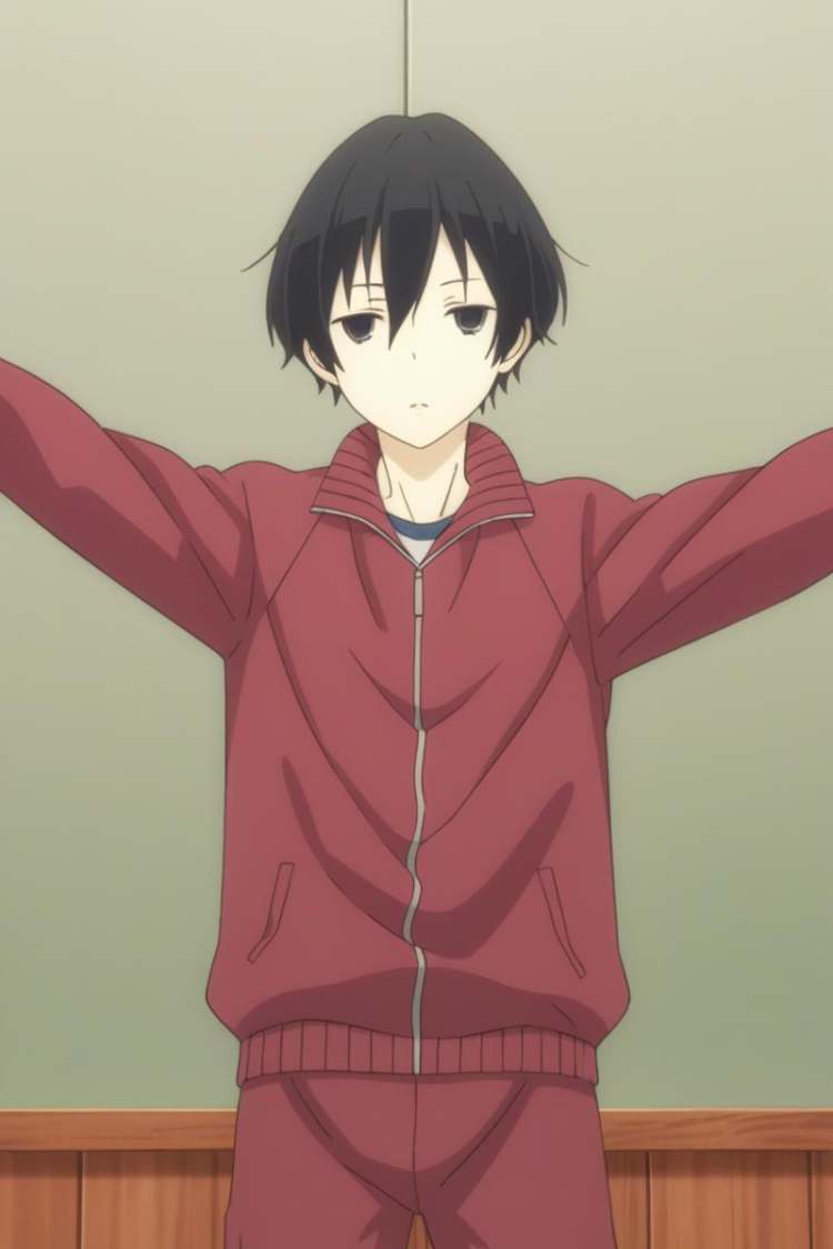 Tanaka (田中) - Tanaka-kun wa Itsumo Kedaruge / Tanaka-kun is Always Listless (田中くんはいつもけだるげ) - (Pony) by 25kkai on Tensor.Art