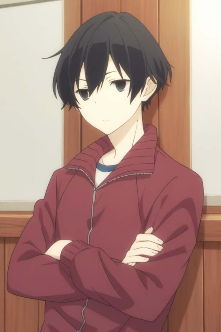 Tanaka (田中) - Tanaka-kun wa Itsumo Kedaruge / Tanaka-kun is Always Listless (田中くんはいつもけだるげ) - (Pony) by 25kkai on Tensor.Art